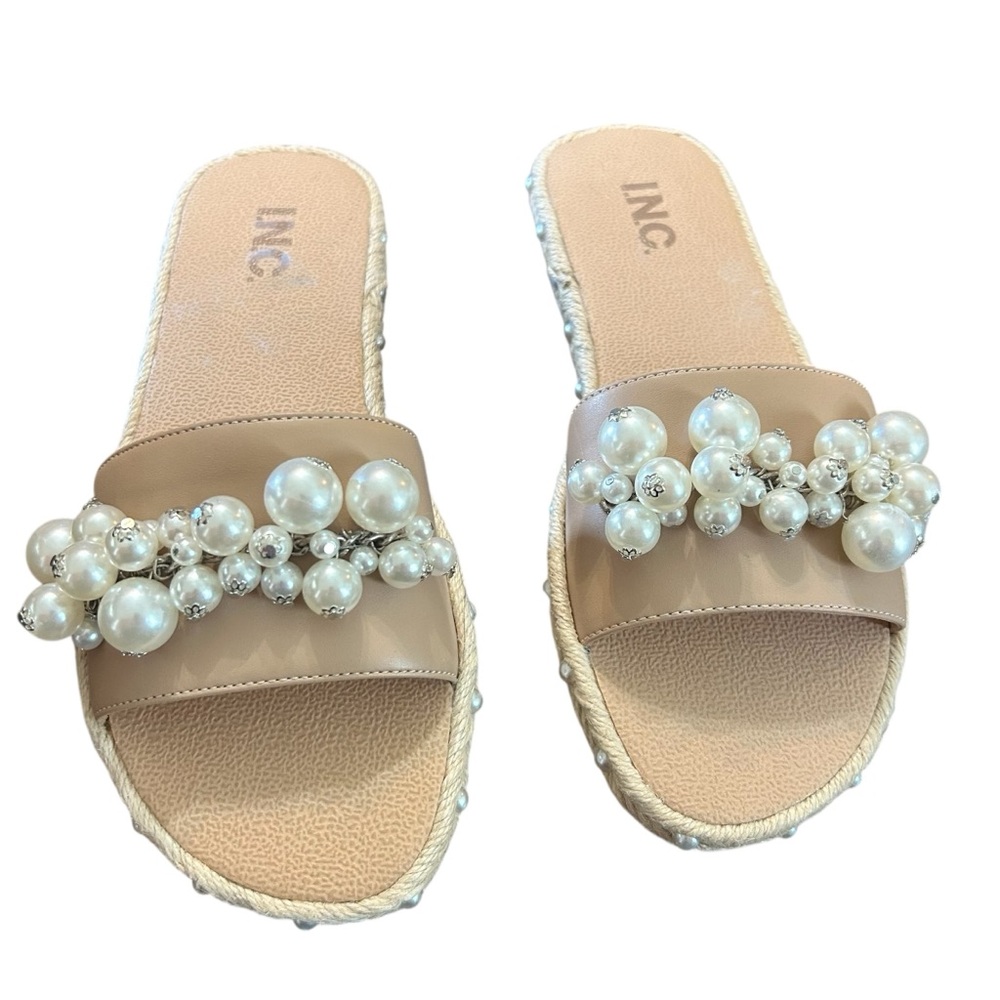 I.N.C. International Concepts Majorie Espadrille Flat Sandal Size 7.5 - Picture 3 of 10